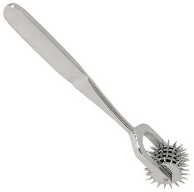 Edelstahl Nervenrad Deluxe - Nadelrad Painwheel mit 5 Rollen