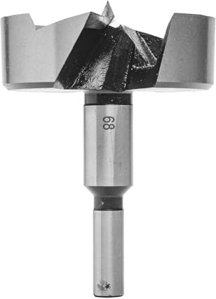 ENT 40268 Broca tipo Forstner, carlidad premium, Diámetro (D) 68 mm, NL 60 mm, GL 90 mm, S 10 mm