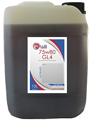 DLLUB - HUILE BOITE VITESSE MINERALE 75W80-10 litres