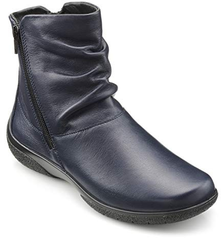 Hotter Womens Whispe Fashion Boot, Navy, 6.5 UK Wide