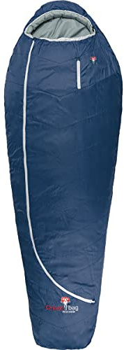 Grüezi-Bag Biopod Wool Zero Schlafsack Regular blau