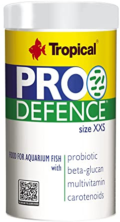 Pro Defence Size XXS (GRANULES) 100ml / 70g - Alimento con probiótico para alevines y Peces de Especies pequeñas