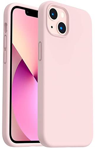ORNARTO for iPhone 13 Case 6.1, Liquid Silicone Shockproof Cover Cases