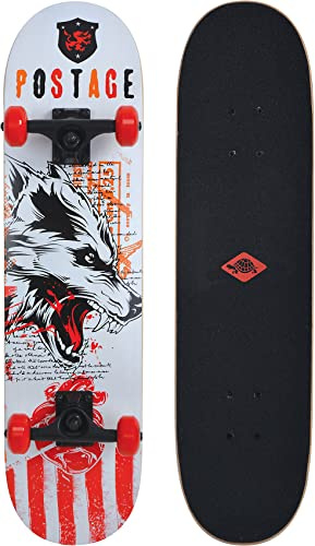 Skateboard Grinder 31 - Design: Wolf