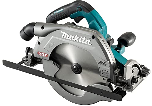 Makita HS009GT201 Akku-Handkreissäge 40V max. / 5,0 Ah, 2 Akkus + Ladegerät im Transportkoffer, Petrol