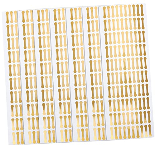 Baluue 500pcs Tamper Proof PVC Self Adhesive Security Stickers 2x0.5cm Food Freshness Seal Labels for Packaging and Bottles