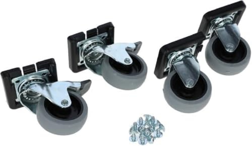 Kerbl 80565 - Set di Ruote Eco (per Un Facile Trasporto, Adatto per Taglia 4/5/6, Accessori)