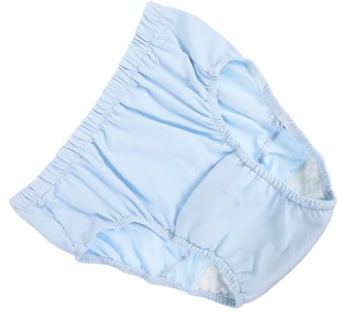SOLUSTRE Inkontinenzwindel Aus Baumwolle Für Erwachsene Atmungsaktive Windel Für Senioren Urinunterwäsche Zur Pflege Waschbare Windel Stillunterhose Für Männer Und Frauen