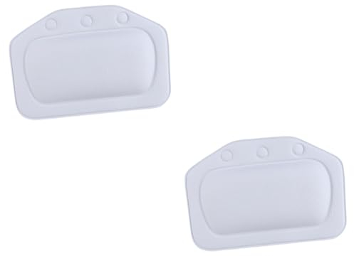 BLuVLy 2er-Pack aufblasbare Badewannenkissen-Set: Entspannen Sie Sich bequem mit Einer gepolsterten Badewannenmatte