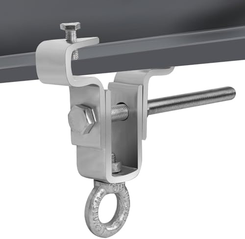 fifibang Stahlträger Klemme, Stahl-I-Träger-Aufhänger, I-Beam Aufhänger, Clamp Boxsack Halterung Aufhängung, Heavy Bag Hanger für Balken/Boxsack/Schwingsessel, Boxsackaufhänger von 6,3-22cm