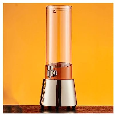 CTCOIJRN Dispensador de Cerveza Dispensador de Cerveza Cañón de Cerveza de 3 litros con Grifo Barril de Bebidas Barril de Cerveza Dispensador de Bebidas frías Dispensadores de Torre de Cerveza(B)