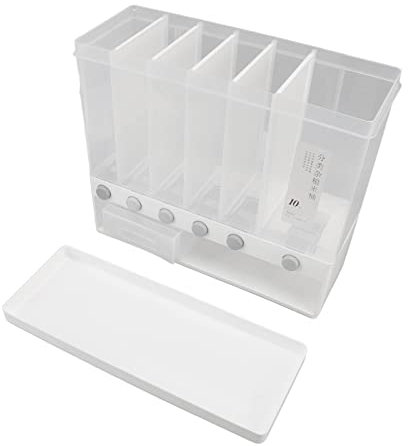 Nikou 12L Rice Storage Container, Plastic Airtight Rice Bucket Box for Kitchen, 6 Pcs Silicone Stretch Lids, High Temperature Resistant, 10L Wall Mounted Rice Dispenser, Dry Food Storage Jar