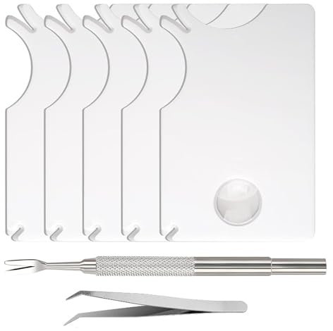 Strumento Rimozione Zecche Per Cani | Carte per Rimozione Zanzare Gattini - Accessorio Portatile con Lente d'Ingrandimento per Gattini e Animali Domestici