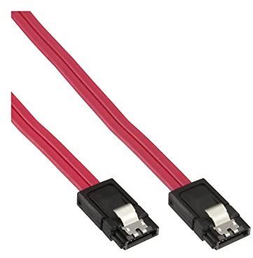 InLine 27310 cable de SATA 1 m Rojo