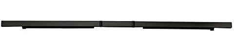 Tesa Assa Abloy DCG462-D9005, Guía deslizante de embutir doble G462 , Negro