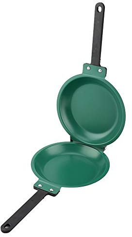 Taidda Double Sided Frying Pan, Household Kitchen Cookware Non-Stick Ceramic Coating Flip Frying Pan Pancake Maker