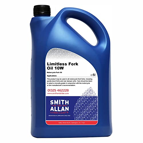 High Performance 10W 10wt Motorcycle Fork Oil Suspension Fluid 5 litre 5L