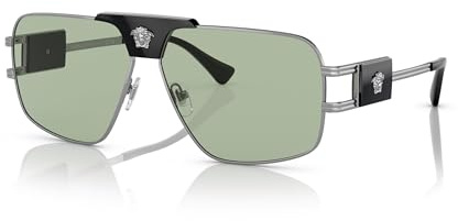 Versace Sonnenbrille VE 2251 Gunmetal/Green 63/12/145 Herren