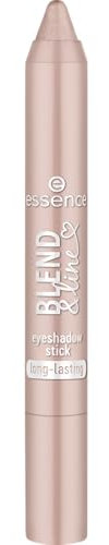 Essence Cosmetics Sombra De Ojos En Barra Blend & Line, De Larga Duración, De Gran Pigmentación, Con Grasas, Reluciente, Metalizado, 1.8 g