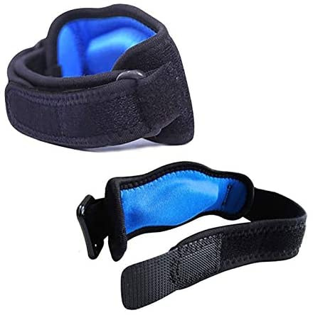 Tennis Elbow Support Strap, Golfers Elbow, Adjustable Elbow Brace With Compression Pad For Tennis Elbow, Pain Relief, Men, Women Purple Blue