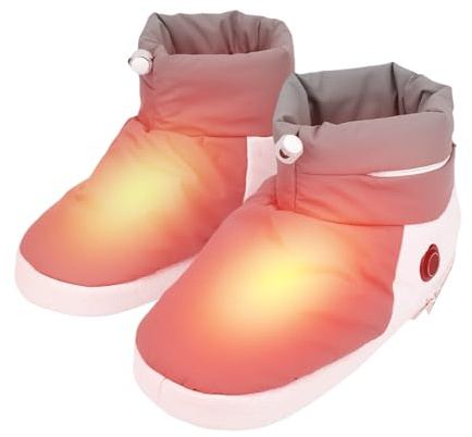 Uppvärmda tofflor - USB-termiska - för inomhus, utomhus, kallt, resor, höst, vinter, jul, utomhus, inomhus