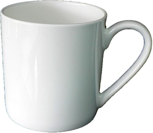 heritage Large China Mug Premium Fine Bone China 16Fl Oz Cups and Mugs - Professional Quality for Kitchens, Restaurants, Cafes -