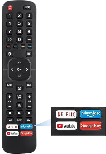 New Universal Remote Control ERF2G60H for Hisense Sharp LED Smart TV Remote Replacement EN2A27 EN2BK27S