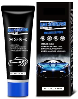 120g Pasta Rimuovi Graffi, Car Pasta Abrasiva per Carrozzeria, 2026 Cera per Riparazione Graffi Dell'auto, Riparazione Della Vernice Dell'auto, Macchie D'acqua e Sporco Superficiale