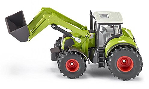 siku 1979, Claas Axion 850 with Front Loader, 1:50, Metal/Plastic, Green, Movable shovel, Rear hitch, Can be combined with SIKU trailers of the same scale