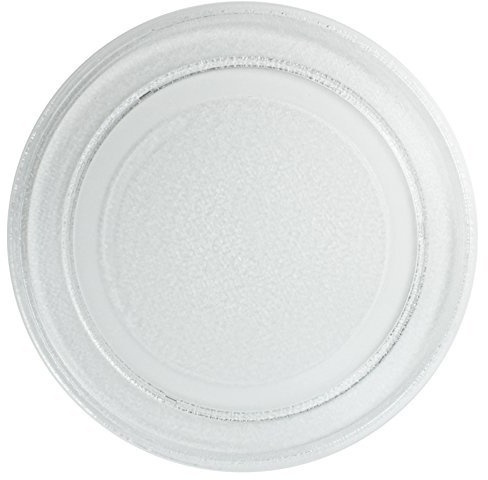Spares2go Smooth Turntable Plate for Panasonic Microwave Oven (245mm)