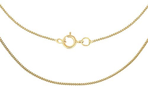 Carissima Gold Damen 0.6mm Diamantschliff Panzerkette 9k (375)
