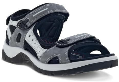 ECCO Damen Offroad Sandalen, Titanium, 40 EU