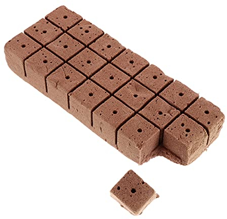 Cabilock Pflanzenstecker 20Pcs Torf Pellet Boden Anlage Starter Stecker Palette Boden Block für Obst Dünger Block Komprimiert Torf Block für Wachsen 3. 42 * 3. 3 * 3. 8Cm