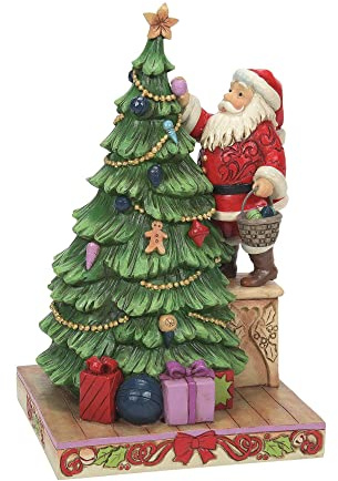 Enesco Jim Shore Heartwood Creek Dekofigur Weihnachtsmann