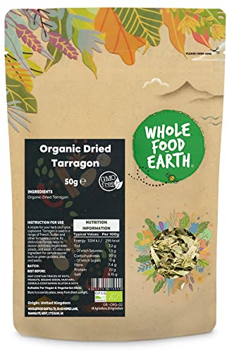Wholefood Earth Organic Dried Tarragon 50 g