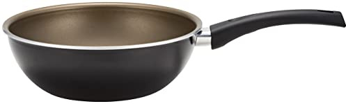 Judge Essentials Radiant Teflon Non-Stick Wok 24cm Induction Ready Chef's Frying Pan, Oven & Dishwasher Safe