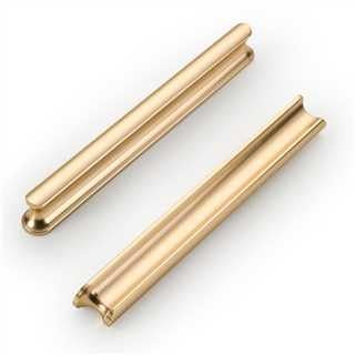 9BUILD 10 Stück Schrankgriffe Gold Lochabstand 128mm Griffe für Küchenschränke Möbelgriffe Küchengriffe griffe möbel Küchenschrank Schranktürgriffe EU0032
