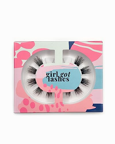 GirlGotLashes Mini Box Eye Candy Wimpernextensions für Zuhause 1 Wimpern Paar Fake Lashes mit 5-7 Tagen Halt Vegan Handgemacht