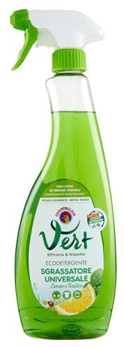 Vert di Chanteclair Ecodetergente Sgrassatore Universale Limone e Basilico, 700ml