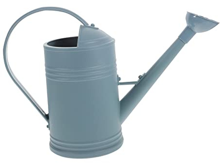 Gogogmee Regadera para Plantas Pequeñas Boquilla Larga Material Plástico y Acero Inoxidable de 1.8l Riego Preciso Diseño Delicado y Resistente para Jardín y Terraza