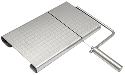 YOSADIER Cortadora De Acero Inoxidable Para Queso y Jamón Rebanador Escala Para Cocinas y Entretenimiento Slicer Práctico y Fácil De Limpiar