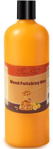 TooGet Bienenwachs Holz Politur Schutz und Conditioner, Möbel Polish Natur Bienenwachs Reparatur und Schutz der Schränke Hartholzboden - 500 ml