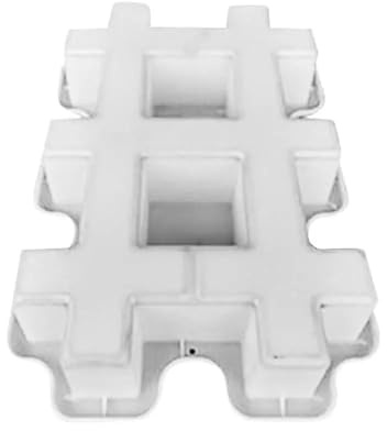 BDXMKS Concrete Moulds Paving Parking Lot Grass Brick Mold DIY Manually Paving Cement Brick Stone Road Concrete Molds Path Maker Reusable DIY Manually Paving