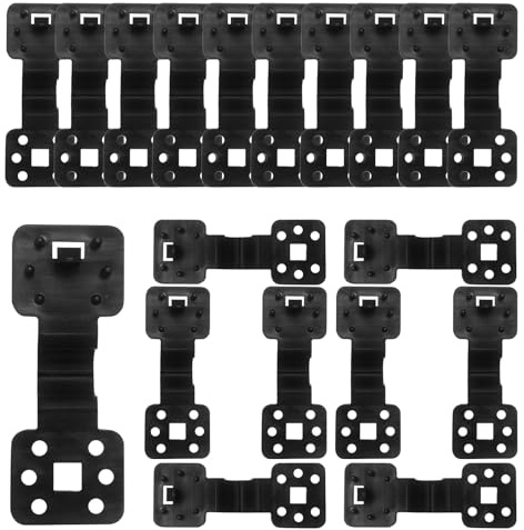Acunny Clips für Sonnensegel – 100 Stück Clips für Vogelschutznetz und Sonnennetz, Unterlegscheiben, wiederverwendbar, für Garten, Gewächshaus, Terrasse, Außenbereich