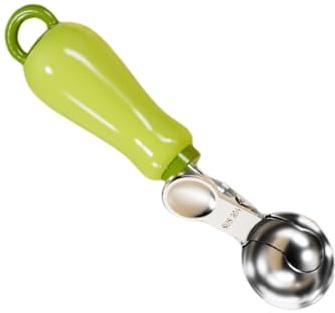 Professionnel Rebondissable Crème Glace Scooper En Acier Inoxydable Scoop Pratique Outil De Cuisine Lavable Lave-vaisselle Cuillère Pouce Trigger Cream Scooper