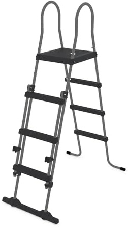 VirtuFit Poolleiter 122 cm Aluminium Universell