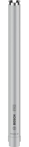 Bosch 1x PRO Core Cutter dry for Diamond Drills, G 1/2-Inch | for Lime and sand bricks, Brick, Ø 32 mm, Professional Accessory Diamond Drill