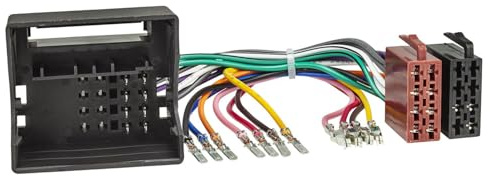 tomzz Audio 7000-001 Radio Adapter Kabel Quadlock Universal auf ISO-Norm steckbare Stromversorgung