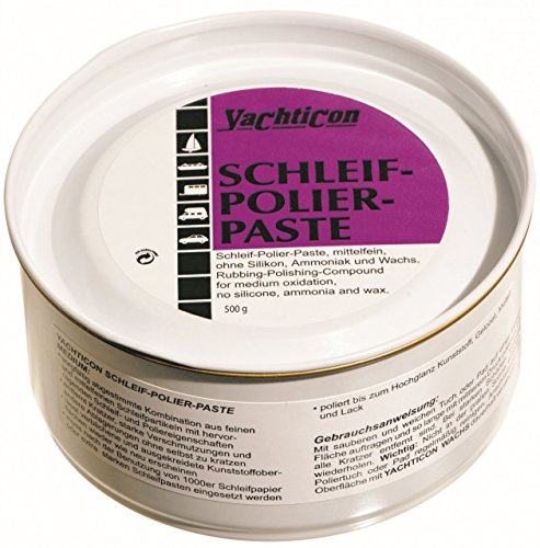 YACHTICON Schleifpaste Polierpaste Medium M100, Gewicht:500g