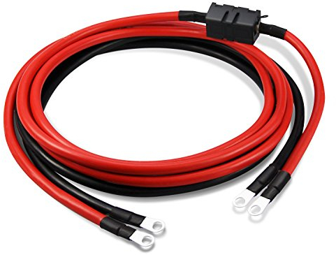 AEG Automotive 97139 Verlängerungskabel-Set AS 25 für Spannungswandler bis 2000 Watt